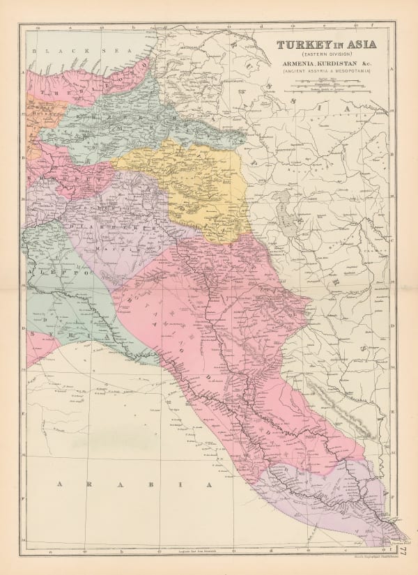 George W. Bacon, Turkey in Asia - eastern part, 1885 (c.)
