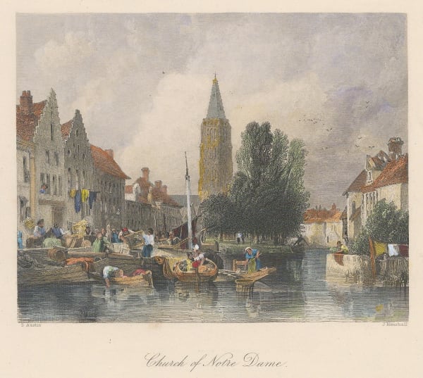 Josiah Henshall, Belgium - Bruges, 1879 c.