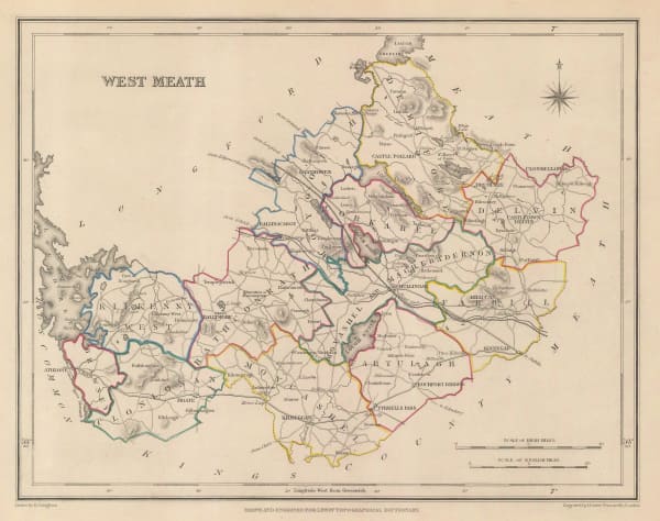 Samuel Lewis, West Meath, 1850