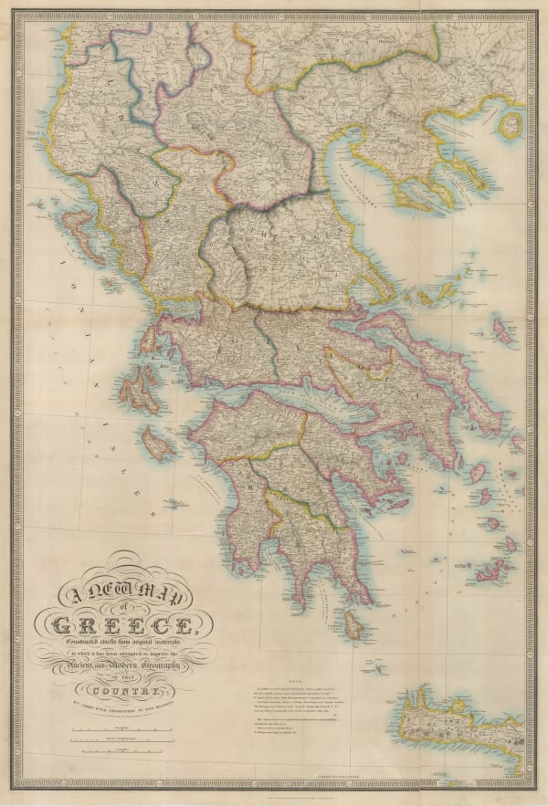 James Wyld, Ancient and modern Greece, 1850 c.