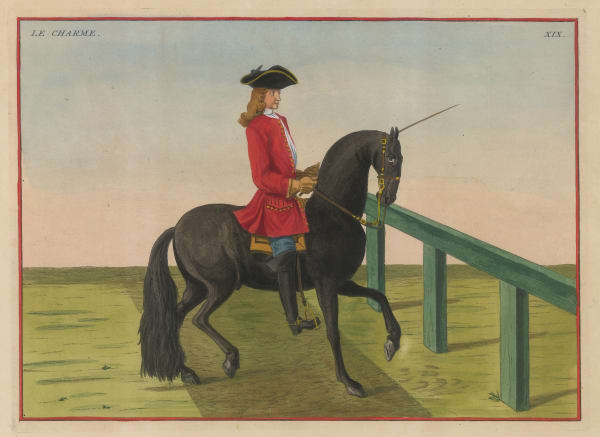 Baron Friedrich von Eisenberg, Horses - Dressage, 1727