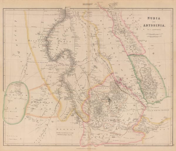 John Arrowsmith, Nubia and Abyssinia, 1840