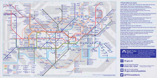 London Underground, 2015