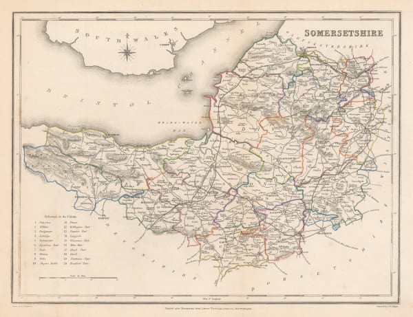 Samuel Lewis, Somerset, 1848