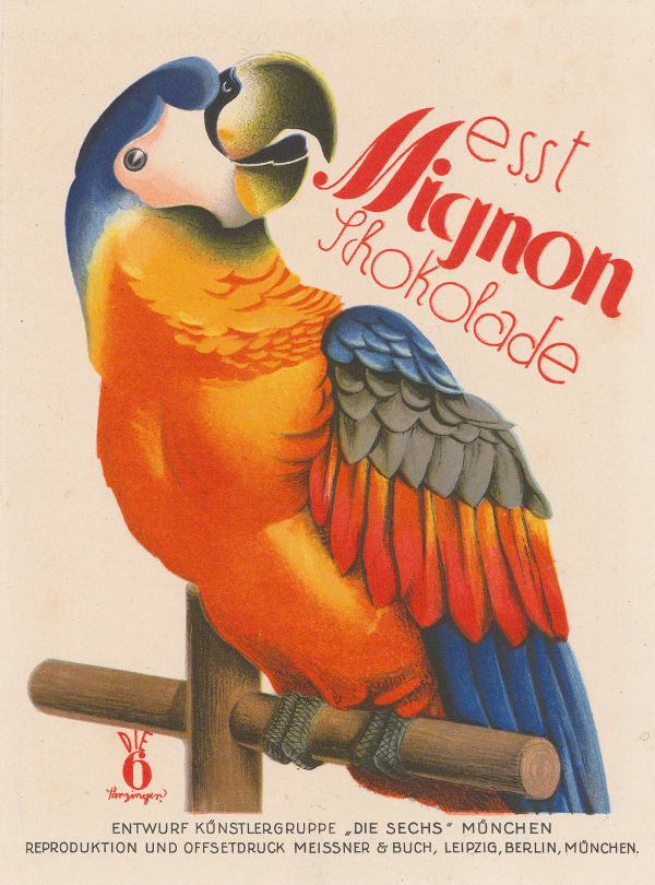 Meissner & Buch, Chocolate - Mignon Schokolade, 1930 c.