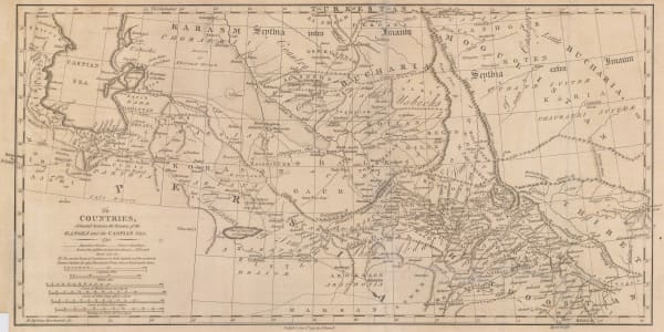 James Rennell, Afghanistan, Pakistan, India and Turkestan, 1792