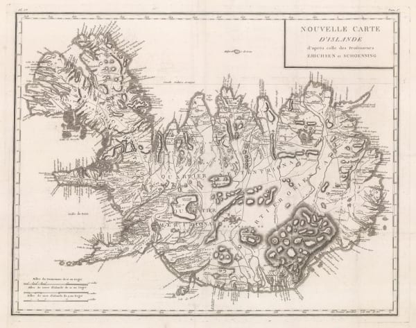 Jon Eiríksson & Gerhard Schøning, Iceland, 1802