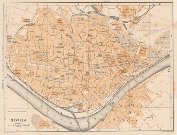 Karl Baedeker, Seville, 1911