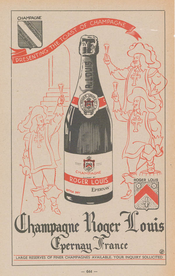 Walter Crotch, Champagne - Roger Louis, 1947