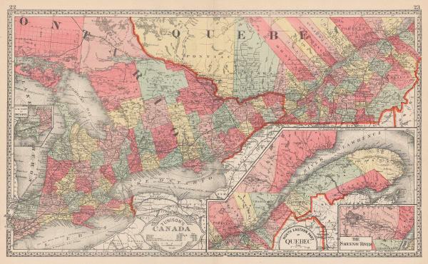 Henry Cuthbert Tunison, Ontario & Quebec, 1885