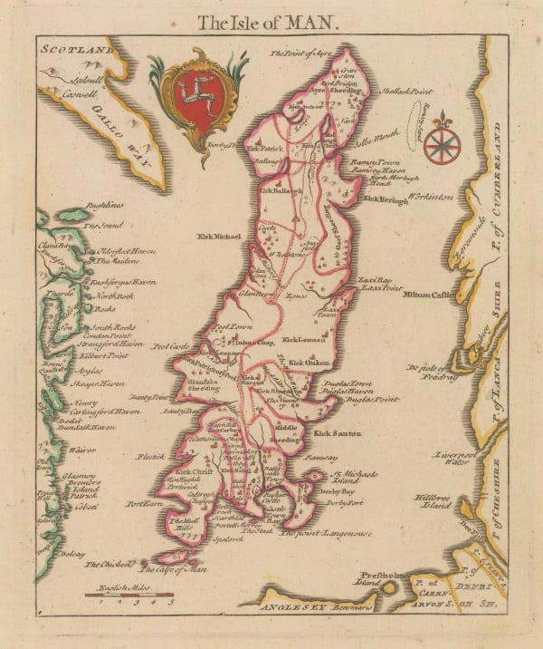 Russell & Price, The Isle of Man, 1769