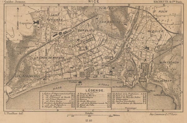 Louis Thuillier, Nice, 1884