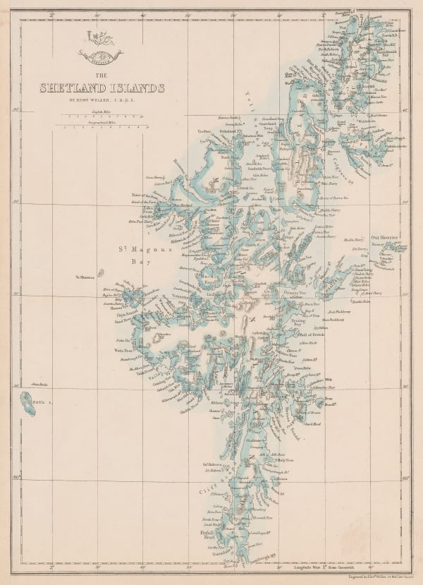 Edward Weller, The Shetland Islands, 1863 (c.)