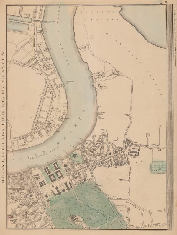 John Cassell, Greenwich, Isle of Dogs & Greenwich Peninsula, 1868