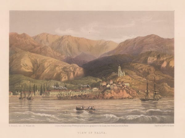 Carlo Bossoli, Ukraine - Yalta, 1856