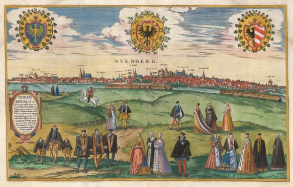 Georg Braun & Frans Hogenberg, Nuremburg, 1572