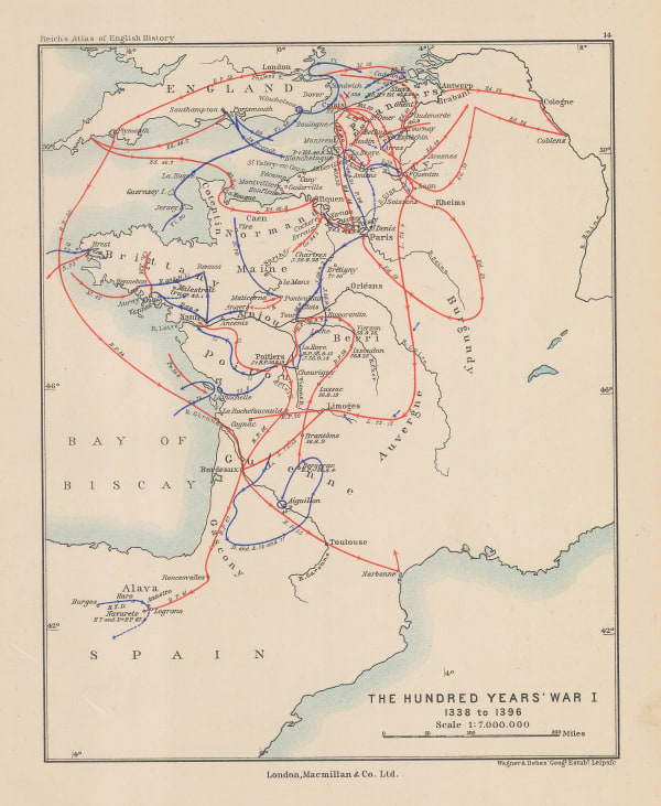 Emil Reich, The Hundred Years' War I (1338-1396), 1903