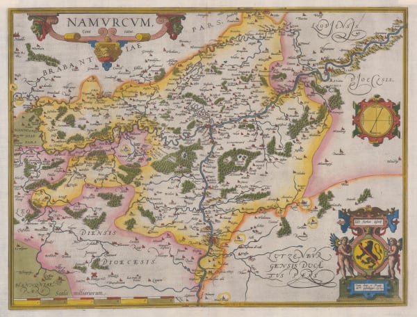 Abraham Ortelius, County of Namur, 1587