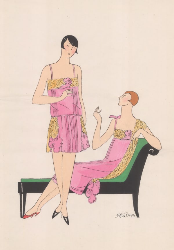 Albert Godde Beddin, Fashion - Art Deco, 1919