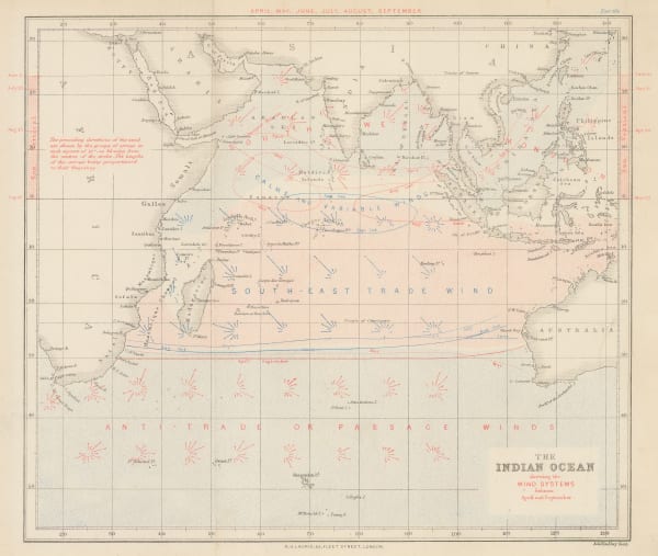 James Imray, The Indian Ocean, 1882