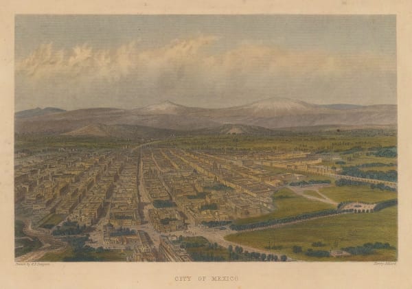 G. F. Sargent, Mexico - Mexico City, 1840 c.