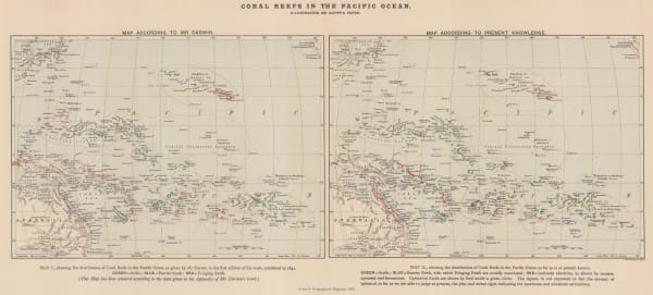 Scottish Geographical Society (SGS), Charles Darwin's Coral Reefs Theory, 1888