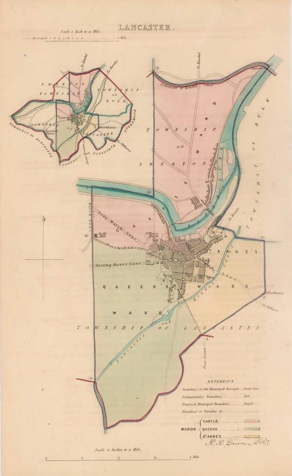 Robert Kearsley Dawson, Lancaster, 1832