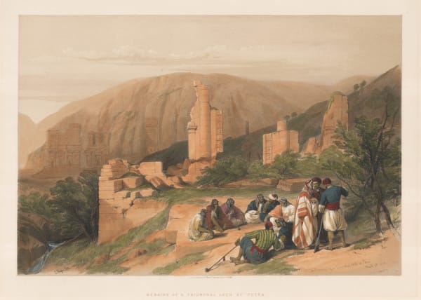 David Roberts, Jordan - Petra, 1842