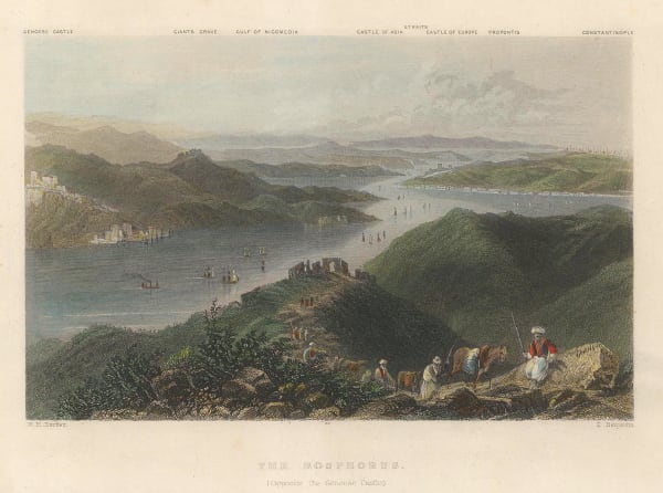William Bartlett, Turkey - Bosphorus, 1838