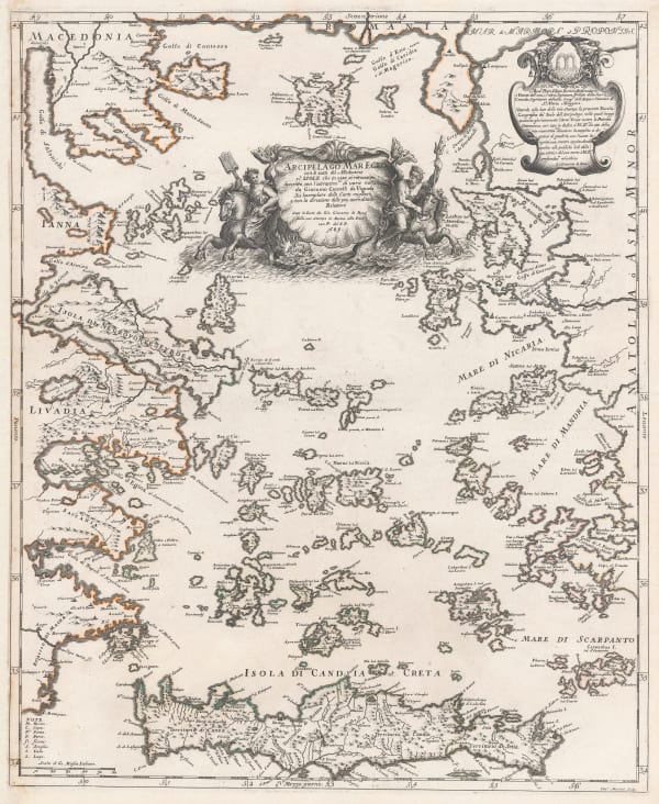 Giovanni Giacomo Rossi, Aegean Sea, 1684