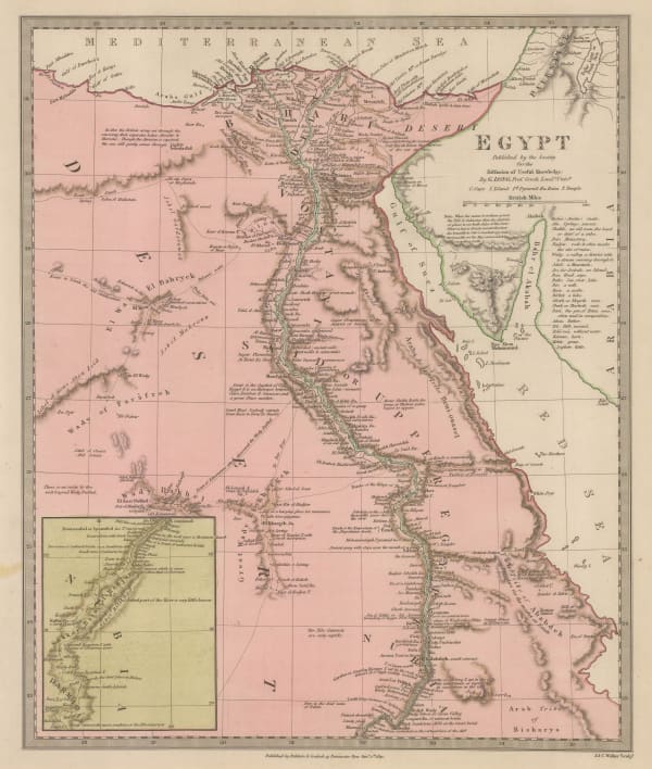 Society for the Diffusion of Useful Knowledge (SDUK), Egypt, 1831