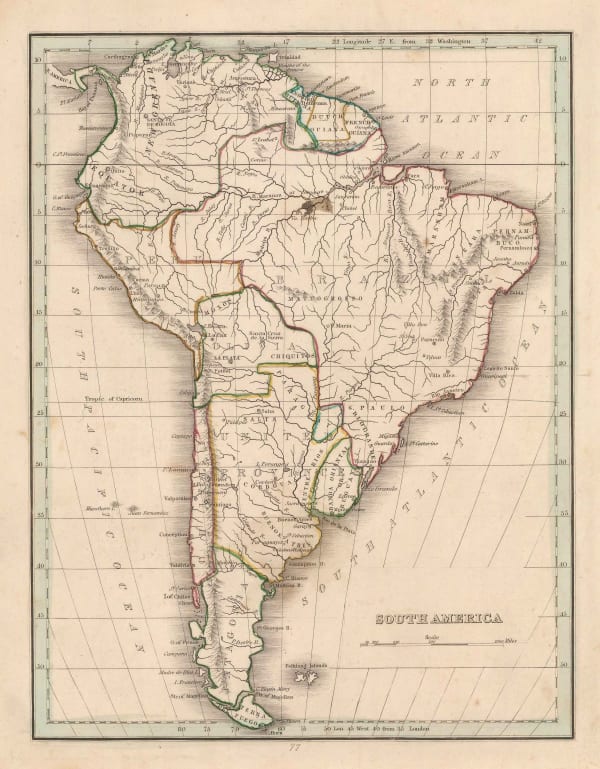 Thomas Bradford, South America, 1835