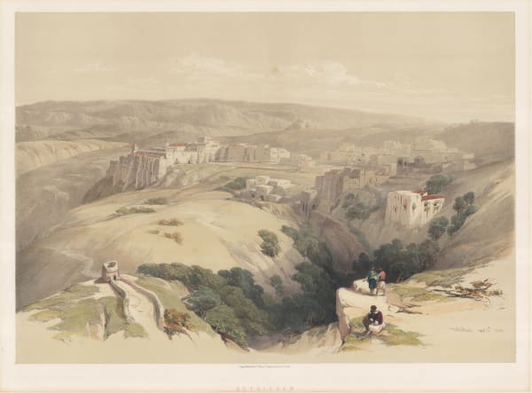 David Roberts, Holy Land - Bethlehem, 1842