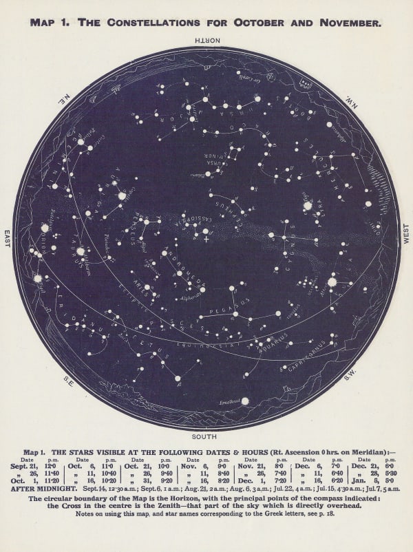 Richard Anthony Proctor, Stars for October & November, 1955 c