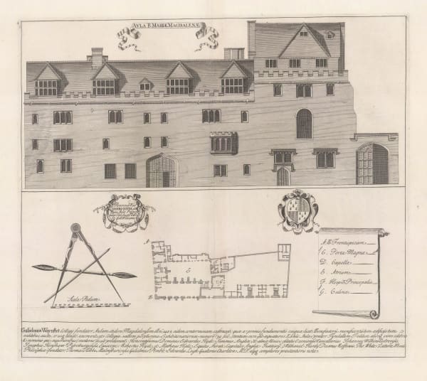 William Williams, Oxford University - Magdalen College, 1734