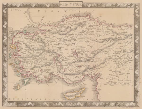 John Rapkin, Anatolia (Turkey) Cyprus and Rhodes, 1860 c.
