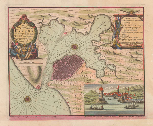 Homann Heirs, Havana, Cuba, 1740 c.