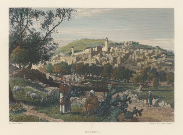 Col. Charles Wilson, Holy Land - Hebron, 1883 c.