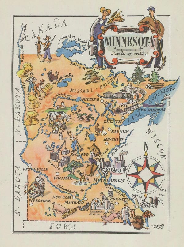 Dore Ogrizek, Minnesota, 1946