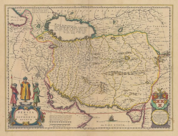 Willem & Jan Blaeu, Iran, 1634