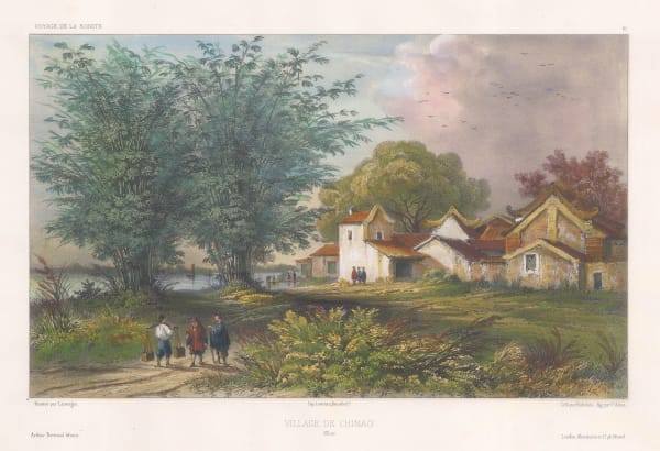 Auguste-Nicolas Vaillant, China - Pearl River, 1850 c.