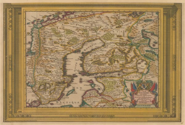 Pieter van der Aa, Sweden & Finland, 1713