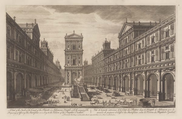 Robert Sayer, Jerusalem - Solomon's Temple, 1774
