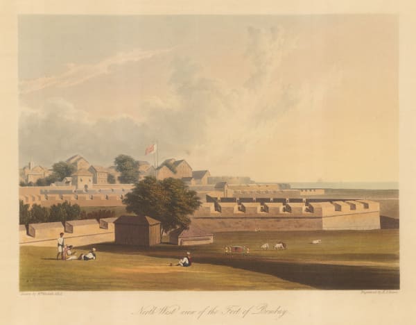 Capt. Robert Grindlay, India - Mumbai / Bombay, Fort George, 1830