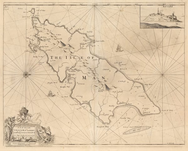 Capt. Greenvile Collins, Isle of Man, 1740 c.