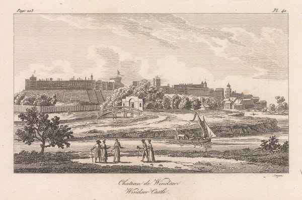 Jean-Jerome Baugean, Windsor Castle, 1814