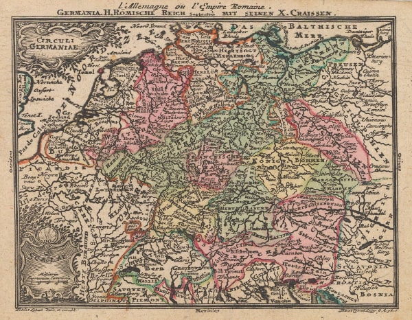 Tobias Conrad Lotter, Germany and the Holy Roman Empire, 1755 c.