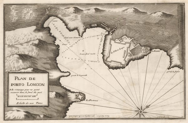 Jacques Ayrouard, Chart of Porto Azzurro, 1746