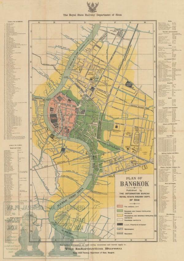 Siam Railways, Bangkok, 1932