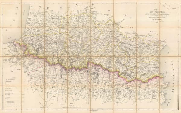 A. Perret, The Pyrenees, 1850